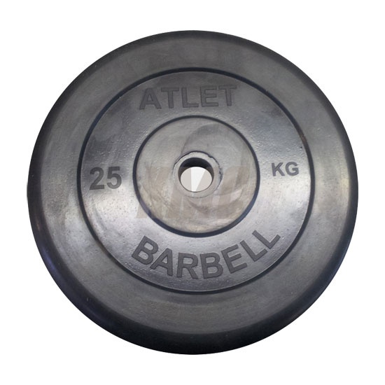 MB Barbell Atlet 51 мм - 25 кг из каталога дисков для штанги с посадочным диаметром 50 мм. в Санкт-Петербурге по цене 10255 ₽