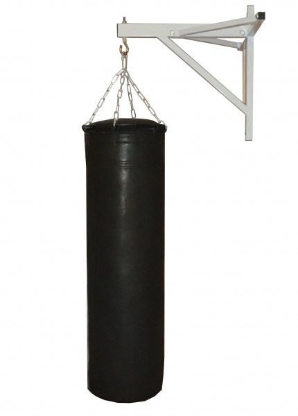 Подвесной боксерский мешок и груша Рокки 80х30 см 25 кг. чепрак