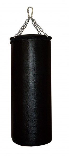 150х40 см. 65 кг. кожа черный в СПб по цене 37380 ₽ в категории подвесные боксерские мешки и груши Рокки